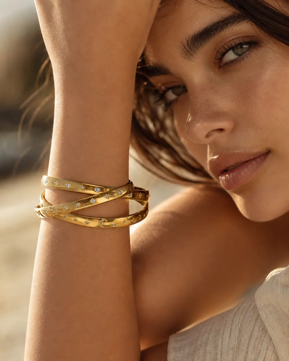 Luna — Rhinestone Bracelet